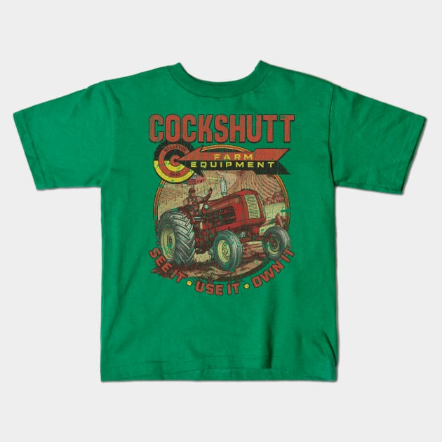 Cockshutt Farm Equipment Ltd 1953 Kids T-Shirt by JCD666